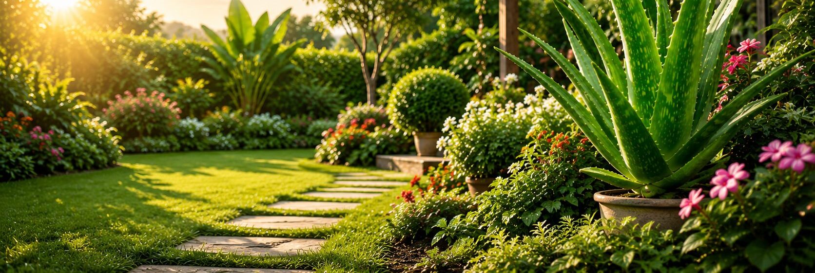 LYZOAKK garden of medicinal plants